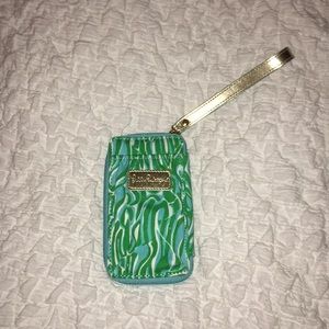 Lilly Pulitzer wrist wallet